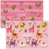 image:imageLillian Vernon Personalized Kids Planes Placemat  11 by 17 Inch Boys 2Sided Easy Clean Laminated Vinyl Place MatLlamas