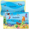 image:imageLillian Vernon Personalized Kids Planes Placemat  11 by 17 Inch Boys 2Sided Easy Clean Laminated Vinyl Place MatMermaid