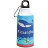 image:imageLillian Vernon Personalized Under the Sea Aluminum Water Bottle  14 Ounce Screw Top with Clip 6 H Beach Sports School Lunch Box BPA Free