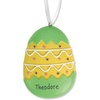 image:imageLillian Vernon Resin Easter Egg Personalized Ornament  Yellow 2 12 x 3 14 CustomizedYellow