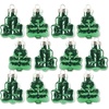 image:imageLillian Vernon Shamrocks Blown Glass St Patricks Day Ornaments  Handcrafted Hanging Tree Decorations St Patricks Day Holiday amp Party Decor Green 12Piece SetShiny Glass2