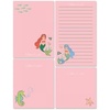 image:imagePersonalized Pink Mermaid Kids Memo Pad Set  Set of 4 50Sheet Pads Add Your Name Largest pad 414 x 634 Personalized Stationery Birthday Gifts School