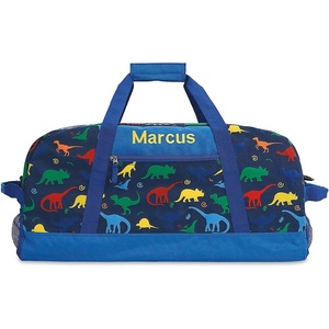 image:imageLillian Vernon All Sports Personalized Medium Duffel Bag for Kids  Soccer Basketball Basketball Boys Sports Bag 11 x 12 x 23 inchesDinosaur Medium