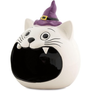 image:imageLillian Vernon Cat Witch Candy Jar Halloween Dcor Party Decorations 6 inches x 8 inches