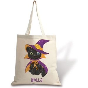 image:imageLillian Vernon Halloween Tote BagsBlack Cat