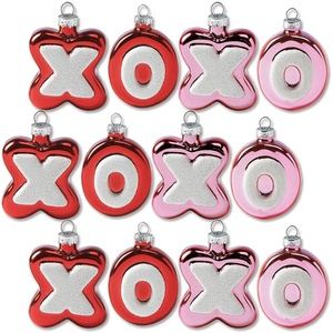 image:imageLillian Vernon Hand Painted Blown Glass Easter Ornaments  Handcrafted Hanging Tree Decorations Easter Egg Holiday amp Party Decor 2 in Assorted 12Piece SetXoxo