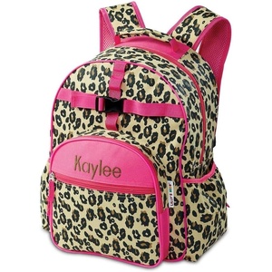 image:imageLillian Vernon Leopard Spots Personalized Kids Backpack