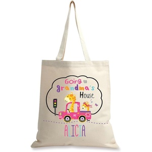 image:imageLillian Vernon Personalized Girls Canvas ToteGrandma Girl