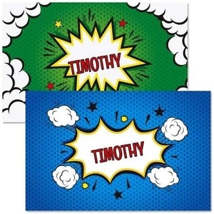 image:imageLillian Vernon Personalized Kids Planes Placemat  11 by 17 Inch Boys 2Sided Easy Clean Laminated Vinyl Place MatHero