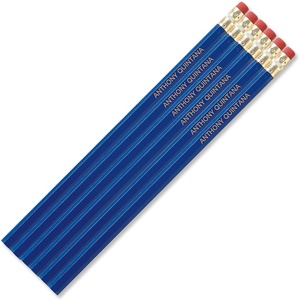 image:imageLillian Vernon Personalized Purple Pencils  12 Hardwood 2 Pencil Set With Laser Engraved Name Customizable School Supplies for Kids Teachers Students amp Personal Use 6 x 03Blue