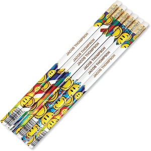 image:imageLillian Vernon Personalized Purple Pencils  12 Hardwood 2 Pencil Set With Laser Engraved Name Customizable School Supplies for Kids Teachers Students amp Personal Use 6 x 03Smiley