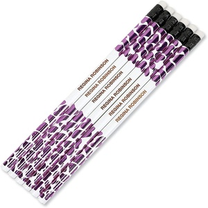 image:imageLillian Vernon Personalized Purple Pencils  12 Hardwood 2 Pencil Set With Laser Engraved Name Customizable School Supplies for Kids Teachers Students amp Personal Use 6 x 03Leopard