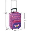 image:imageLillian Vernon Personalized Kids Suitcases for GirlsButterfly
