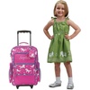 image:imageLillian Vernon Personalized Kids Suitcases for GirlsPink Unicorn