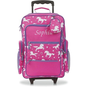 image:imageLillian Vernon Personalized Kids Suitcases for GirlsPink Unicorn