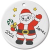 image:imageLillian Vernon Color Your Own Ornaments  Reindeer Christmas Activities Porcelain Crafts Holiday 225 Diameter GiftsSanta