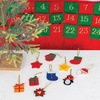 image:imageLillian Vernon Christmas Tree Personalized Countdown Advent Calendar Dated Pockets 24 Felt Ornaments