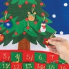 image:imageLillian Vernon Christmas Tree Personalized Countdown Advent Calendar Dated Pockets 24 Felt Ornaments