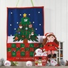 image:imageLillian Vernon Christmas Tree Personalized Countdown Advent Calendar Dated Pockets 24 Felt Ornaments