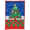 image:imageLillian Vernon Christmas Tree Personalized Countdown Advent Calendar Dated Pockets 24 Felt Ornaments