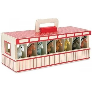 image:imageLillian Vernon Personalized TakeAlong Show Horse Stable 5 x 125 x 5